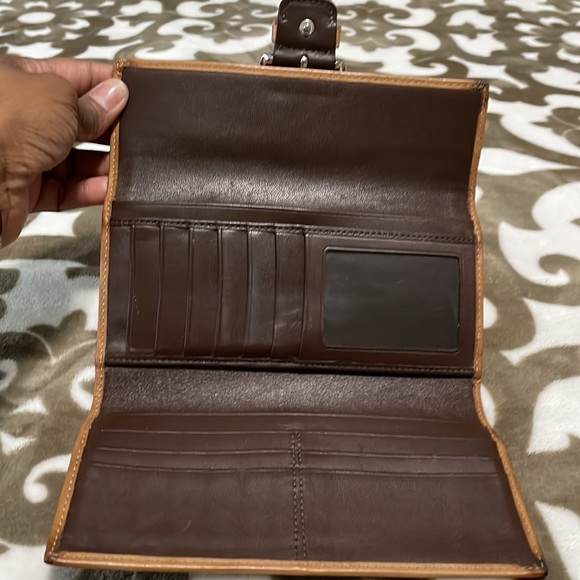 COACH Vintage Tan Leather Wallet - Picture 3 of 9